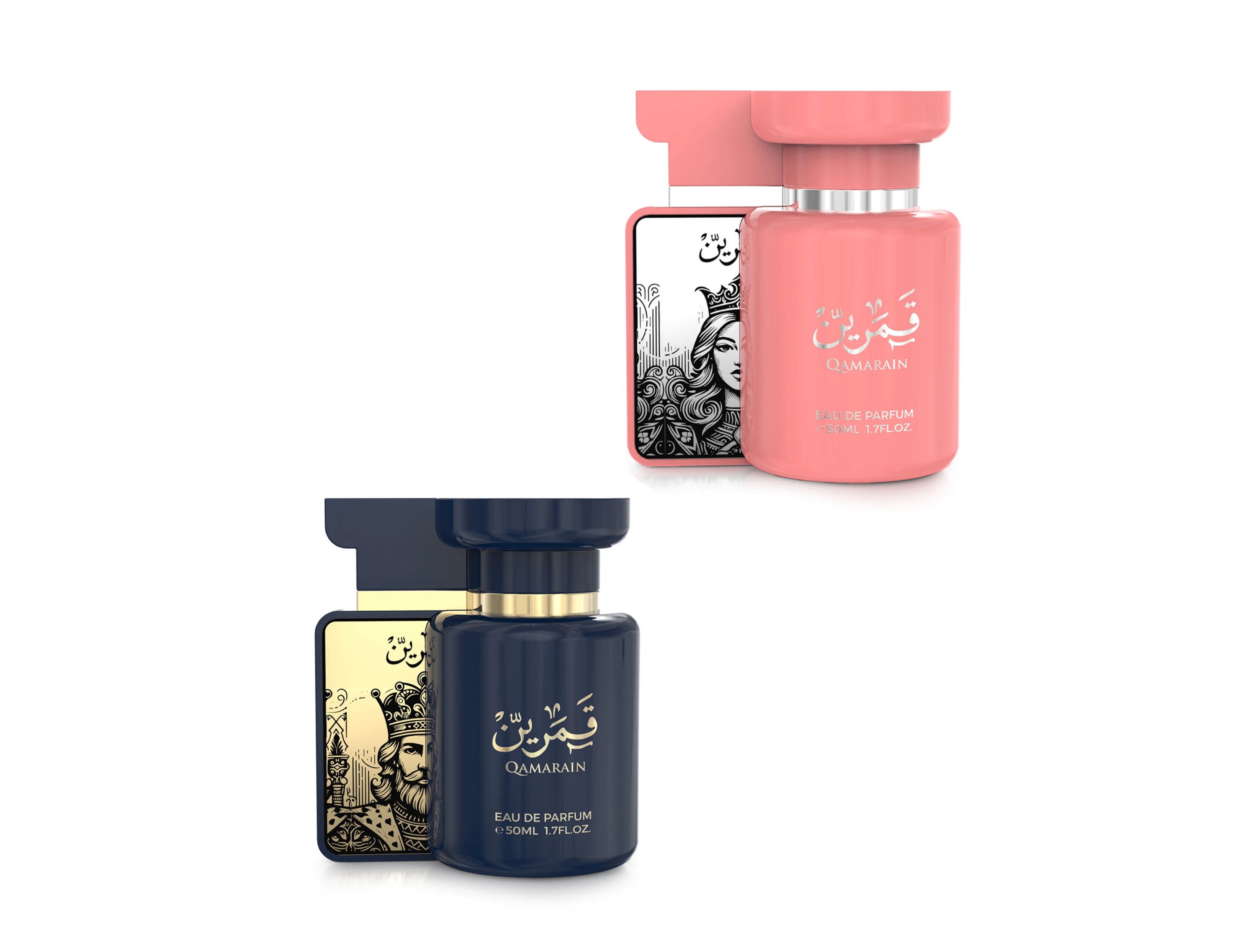 عرض قمرين رجالى + قمرين نسائى