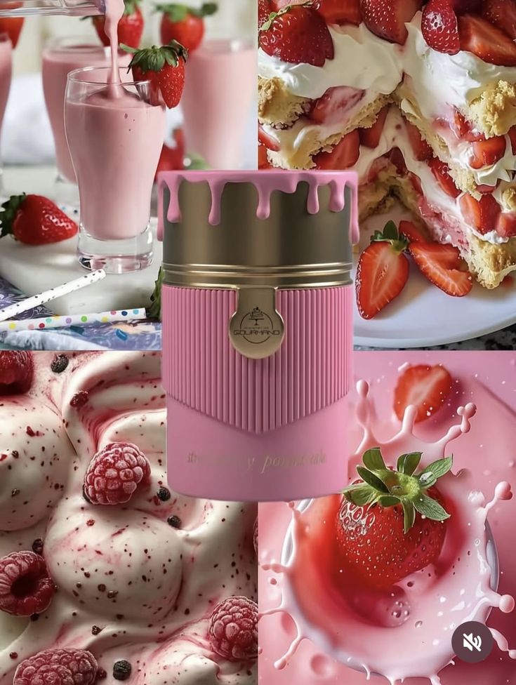 Strawberry Pound Cake - Paris Corner 