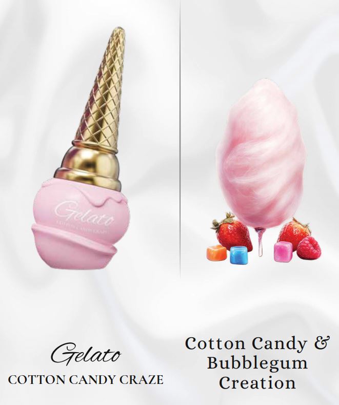 Gelato Cotton Candy Craze - AMARAN